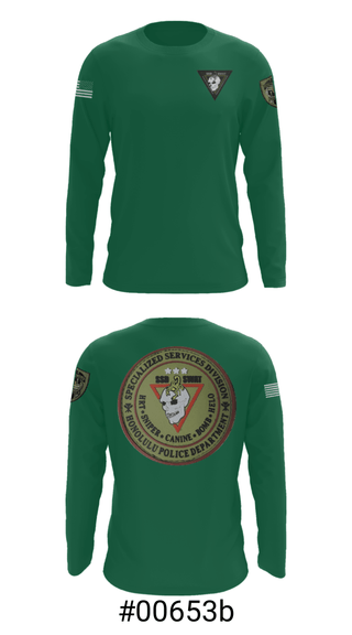 Long Sleeve Performance Shirt, SSD, Police, Teamtime, Team time, sublimation, custom sports apparel, team uniforms, spirit wear, spiritwear, sports uniforms, custom shirts, team store, custom team store, fundraiser sports, apparel fundraiser
