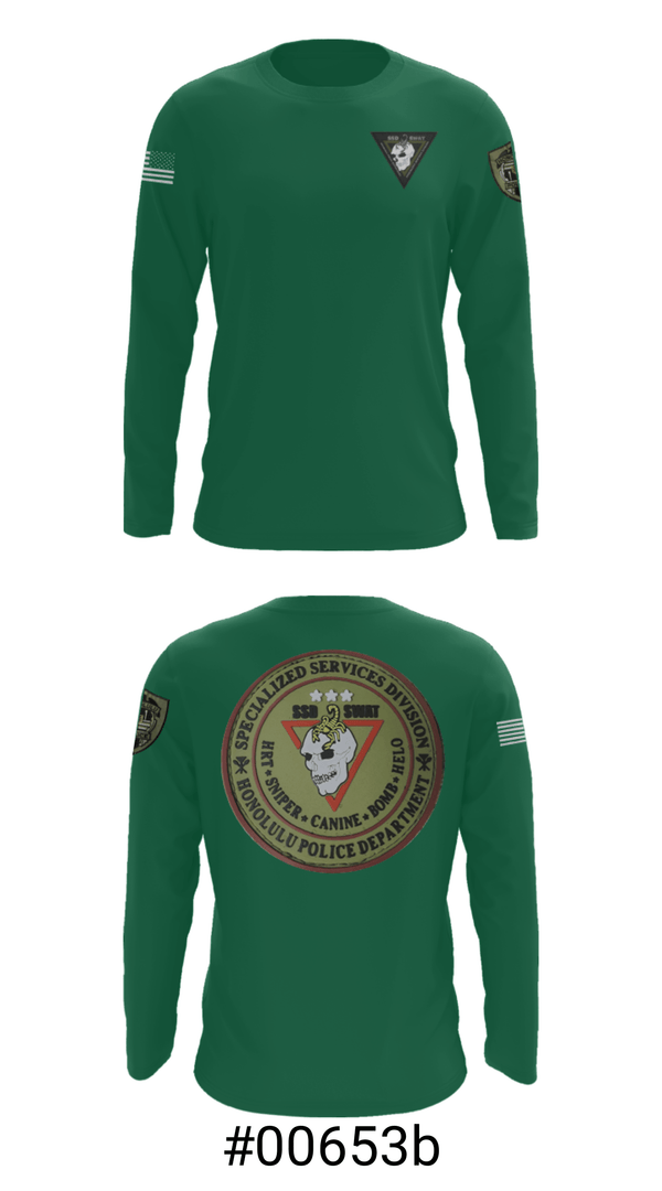 Long Sleeve Performance Shirt, SSD, Police, Teamtime, Team time, sublimation, custom sports apparel, team uniforms, spirit wear, spiritwear, sports uniforms, custom shirts, team store, custom team store, fundraiser sports, apparel fundraiser