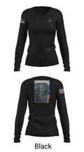 Holy Grill 16465489 Women's Long Sleeve V-neck Shirt - 13