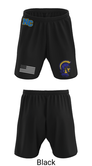 Athletic Shorts With Pockets, North County Middle School Basketball, Women's Basketball, Teamtime, Team time, sublimation, custom sports apparel, team uniforms, spirit wear, spiritwear, sports uniforms, custom shirts, team store, custom team store, fundraiser sports, apparel fundraiser