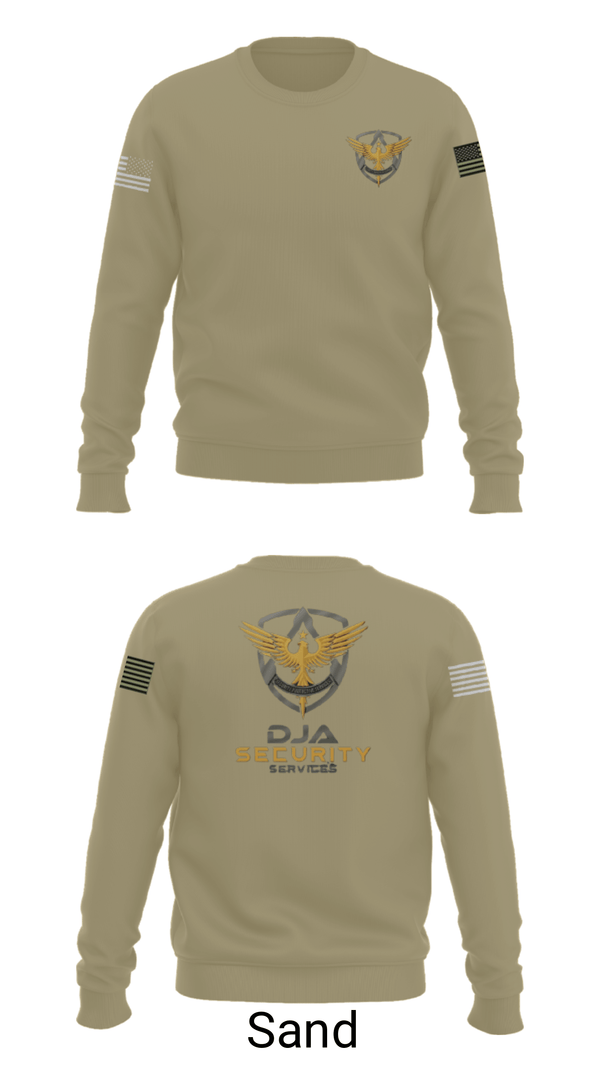 Crew Neck Sweatshirt, DJA, Police, Teamtime, Team time, sublimation, custom sports apparel, team uniforms, spirit wear, spiritwear, sports uniforms, custom shirts, team store, custom team store, fundraiser sports, apparel fundraiser
