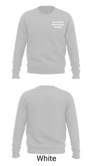 Crew Neck Sweatshirt, Stratford Elementary School, Spirit Store, Teamtime, Team time, sublimation, custom sports apparel, team uniforms, spirit wear, spiritwear, sports uniforms, custom shirts, team store, custom team store, fundraiser sports, apparel fundraiser