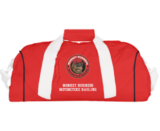Duffle Bag, Monkey Business Motorcycke Hauling, , Teamtime, Team time, sublimation, custom sports apparel, team uniforms, spirit wear, spiritwear, sports uniforms, custom shirts, team store, custom team store, fundraiser sports, apparel fundraiser