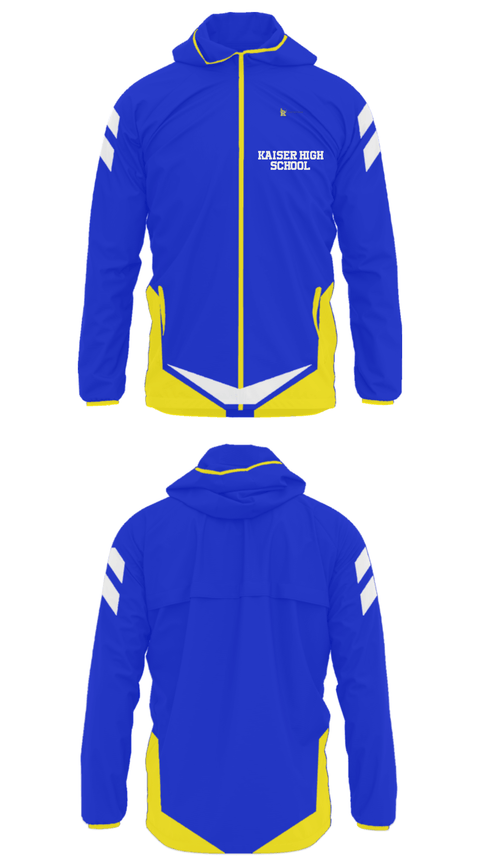 Windbreaker, Kaiser High School, Spirit Store, Teamtime, Team time, sublimation, custom sports apparel, team uniforms, spirit wear, spiritwear, sports uniforms, custom shirts, team store, custom team store, fundraiser sports, apparel fundraiser