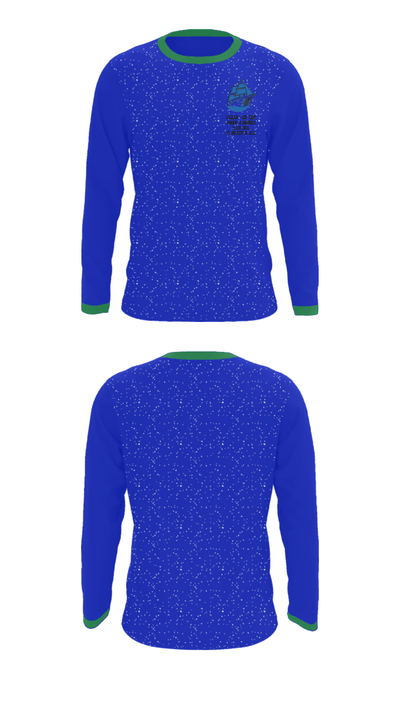 Clear-Creek Amana Middle School Basketball 82035813 Long Sleeve Performance Shirt - 35