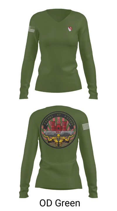 VanGaurds 56010814 Women's Long Sleeve V-neck Shirt - 31