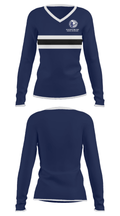 Ironwood Ridge High School Wrestling 16286996 Women's Long Sleeve V-neck Shirt - 31