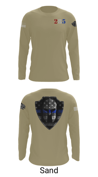 Long Sleeve Performance Shirt, , Police, Teamtime, Team time, sublimation, custom sports apparel, team uniforms, spirit wear, spiritwear, sports uniforms, custom shirts, team store, custom team store, fundraiser sports, apparel fundraiser