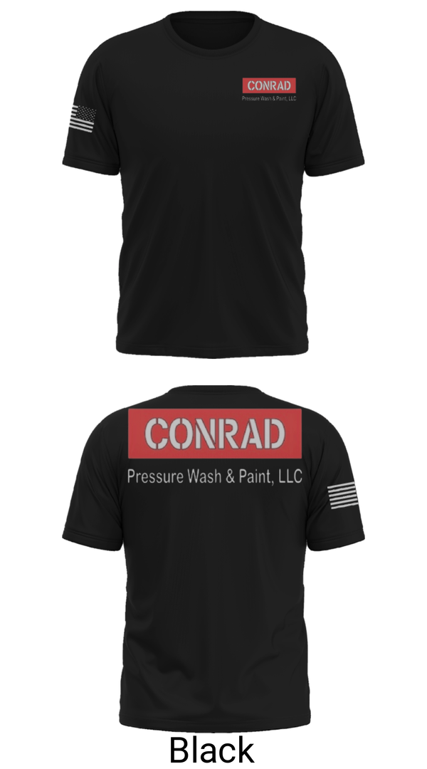 Short Sleeve Performance Shirt, Conrad Pressure Wash & Paint, , Teamtime, Team time, sublimation, custom sports apparel, team uniforms, spirit wear, spiritwear, sports uniforms, custom shirts, team store, custom team store, fundraiser sports, apparel fundraiser