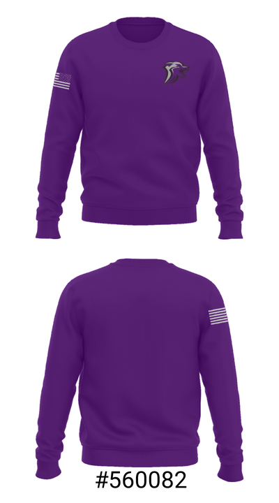 Heritage High School Swimming 25872336 Crew Neck Sweatshirt - 16