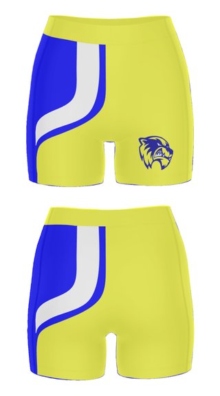 Women's Compression Shorts, Quitman High School, Spirit Store, Teamtime, Team time, sublimation, custom sports apparel, team uniforms, spirit wear, spiritwear, sports uniforms, custom shirts, team store, custom team store, fundraiser sports, apparel fundraiser