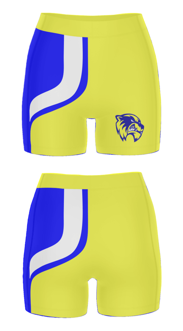 Women's Compression Shorts, Quitman High School, Spirit Store, Teamtime, Team time, sublimation, custom sports apparel, team uniforms, spirit wear, spiritwear, sports uniforms, custom shirts, team store, custom team store, fundraiser sports, apparel fundraiser