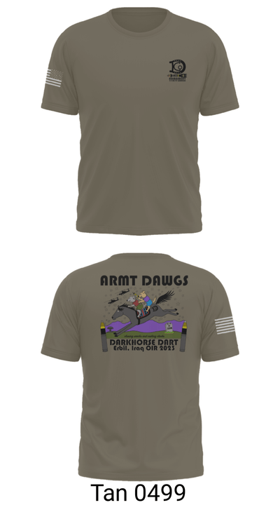 ARMT 4-4 AB 48571947 Short Sleeve Performance Shirt - 38