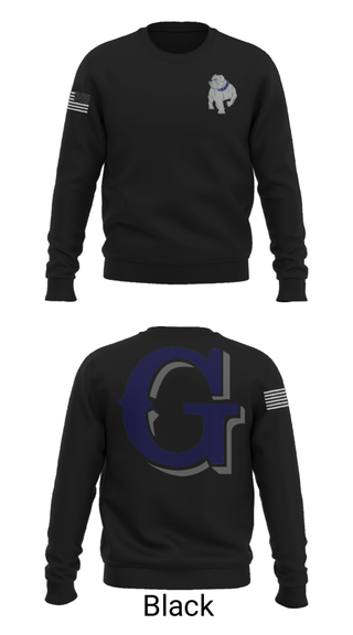 Crew Neck Sweatshirt, Georgetown High School Basketball, Men's Basketball, Teamtime, Team time, sublimation, custom sports apparel, team uniforms, spirit wear, spiritwear, sports uniforms, custom shirts, team store, custom team store, fundraiser sports, apparel fundraiser