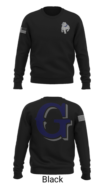 Georgetown High School Basketball 39948533 Crew Neck Sweatshirt - 9