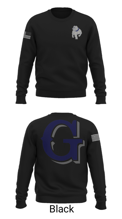 Crew Neck Sweatshirt, Georgetown High School Basketball, Men's Basketball, Teamtime, Team time, sublimation, custom sports apparel, team uniforms, spirit wear, spiritwear, sports uniforms, custom shirts, team store, custom team store, fundraiser sports, apparel fundraiser
