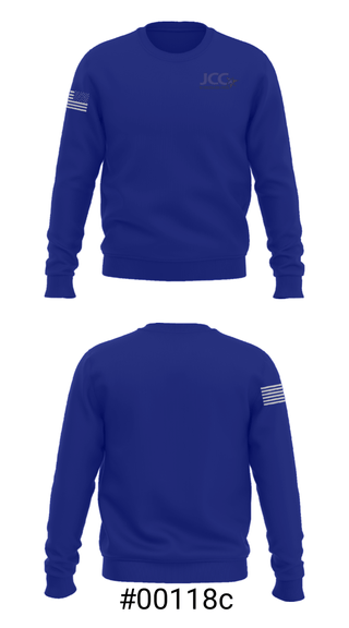 Crew Neck Sweatshirt, Jewish Community Center Of Central New Jersey Youth Basketball, Men's Basketball, Teamtime, Team time, sublimation, custom sports apparel, team uniforms, spirit wear, spiritwear, sports uniforms, custom shirts, team store, custom team store, fundraiser sports, apparel fundraiser