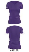 Anacortes High School Wrestling 44140484 Women's Short Sleeve V-neck Shirt - 21