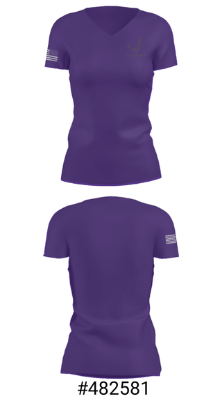 Women's Short Sleeve Vneck Shirt, Anacortes High School Wrestling, Wrestling, Teamtime, Team time, sublimation, custom sports apparel, team uniforms, spirit wear, spiritwear, sports uniforms, custom shirts, team store, custom team store, fundraiser sports, apparel fundraiser
