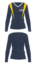 Southridge High School Gymnastics 44142136 Women's Long Sleeve V-neck Shirt - 29