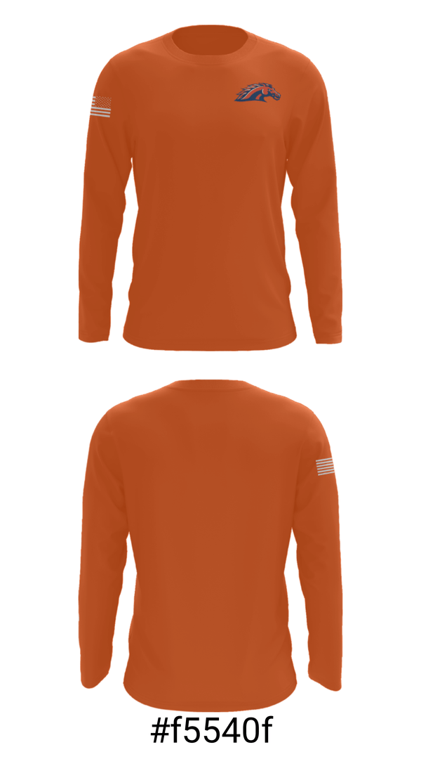 Long Sleeve Performance Shirt, Cerro Gordo Junior High School Basketball, Women's Basketball, Teamtime, Team time, sublimation, custom sports apparel, team uniforms, spirit wear, spiritwear, sports uniforms, custom shirts, team store, custom team store, fundraiser sports, apparel fundraiser