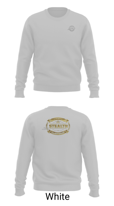 Stealth customs 84323734 Crew Neck Sweatshirt - 2