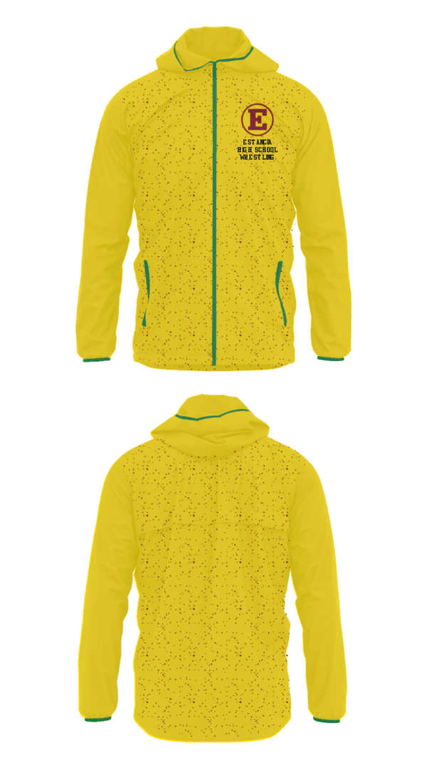 Windbreaker, Estancia High School Wrestling, Wrestling, Teamtime, Team time, sublimation, custom sports apparel, team uniforms, spirit wear, spiritwear, sports uniforms, custom shirts, team store, custom team store, fundraiser sports, apparel fundraiser