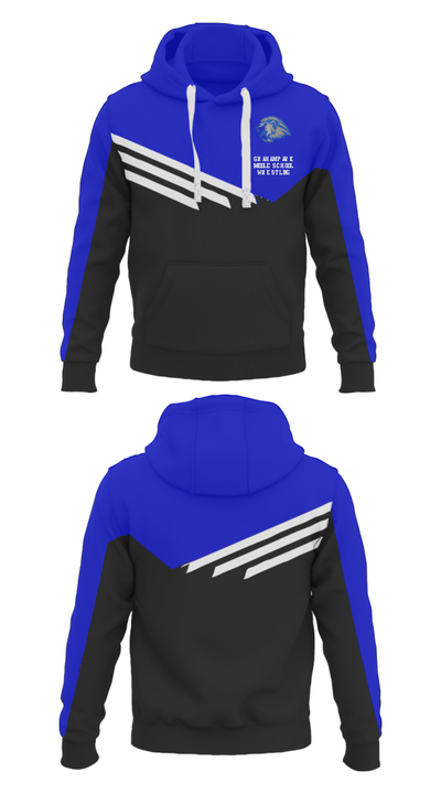Graham Park Middle School Wrestling 61233507 Hoodie - 22