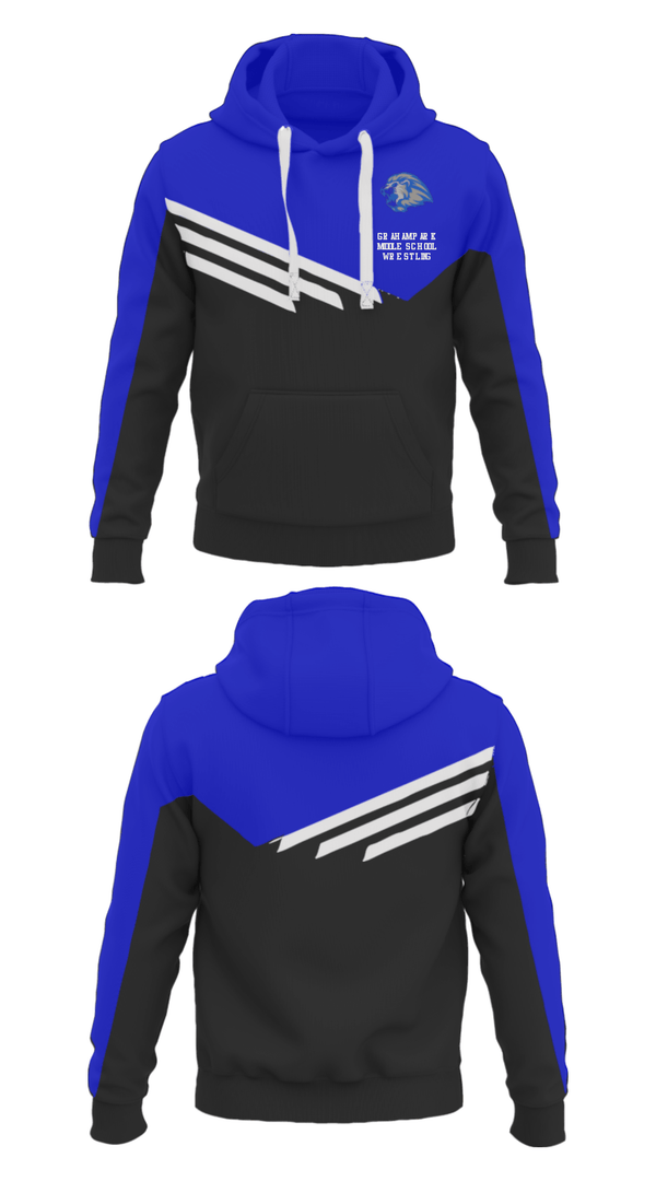 Hoodie, Graham Park Middle School Wrestling, Wrestling, Teamtime, Team time, sublimation, custom sports apparel, team uniforms, spirit wear, spiritwear, sports uniforms, custom shirts, team store, custom team store, fundraiser sports, apparel fundraiser