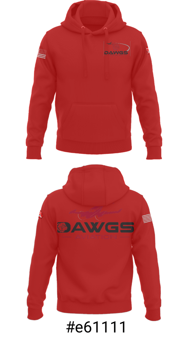 Hoodie, Dawgs Aviation, , Teamtime, Team time, sublimation, custom sports apparel, team uniforms, spirit wear, spiritwear, sports uniforms, custom shirts, team store, custom team store, fundraiser sports, apparel fundraiser