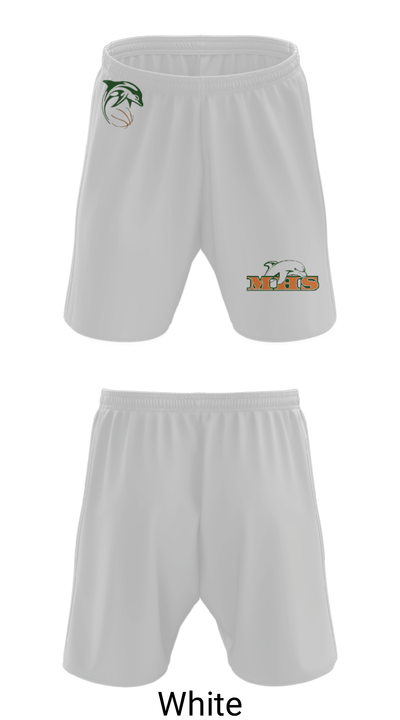 Crawford Mosley High School Basketball 36550483 Athletic Shorts With Pockets - 1