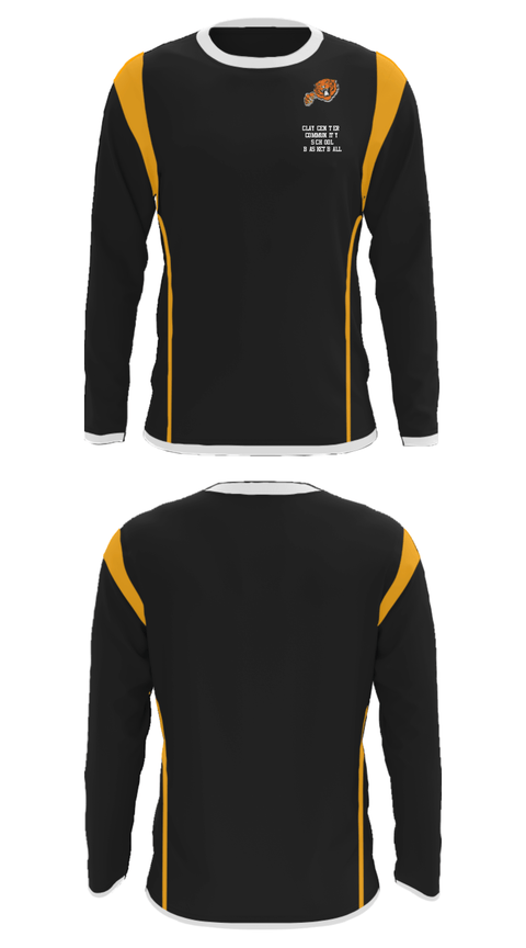 Long Sleeve Performance Shirt, Clay Center Community School Basketball, Women's Basketball, Teamtime, Team time, sublimation, custom sports apparel, team uniforms, spirit wear, spiritwear, sports uniforms, custom shirts, team store, custom team store, fundraiser sports, apparel fundraiser