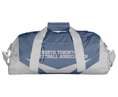 Duffle Bag, North Toronto Basketball Association, Men's Basketball, Teamtime, Team time, sublimation, custom sports apparel, team uniforms, spirit wear, spiritwear, sports uniforms, custom shirts, team store, custom team store, fundraiser sports, apparel fundraiser