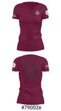FLYING TIGERS 50875529 Women's Short Sleeve V-neck Shirt - 21