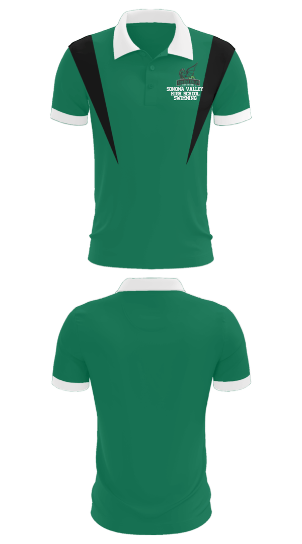 Short Sleeve Performance Polo, Sonoma Valley High School Swimming, Swimming, Teamtime, Team time, sublimation, custom sports apparel, team uniforms, spirit wear, spiritwear, sports uniforms, custom shirts, team store, custom team store, fundraiser sports, apparel fundraiser