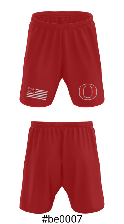 Osakis High School 21210126 Athletic Shorts With Pockets - 15
