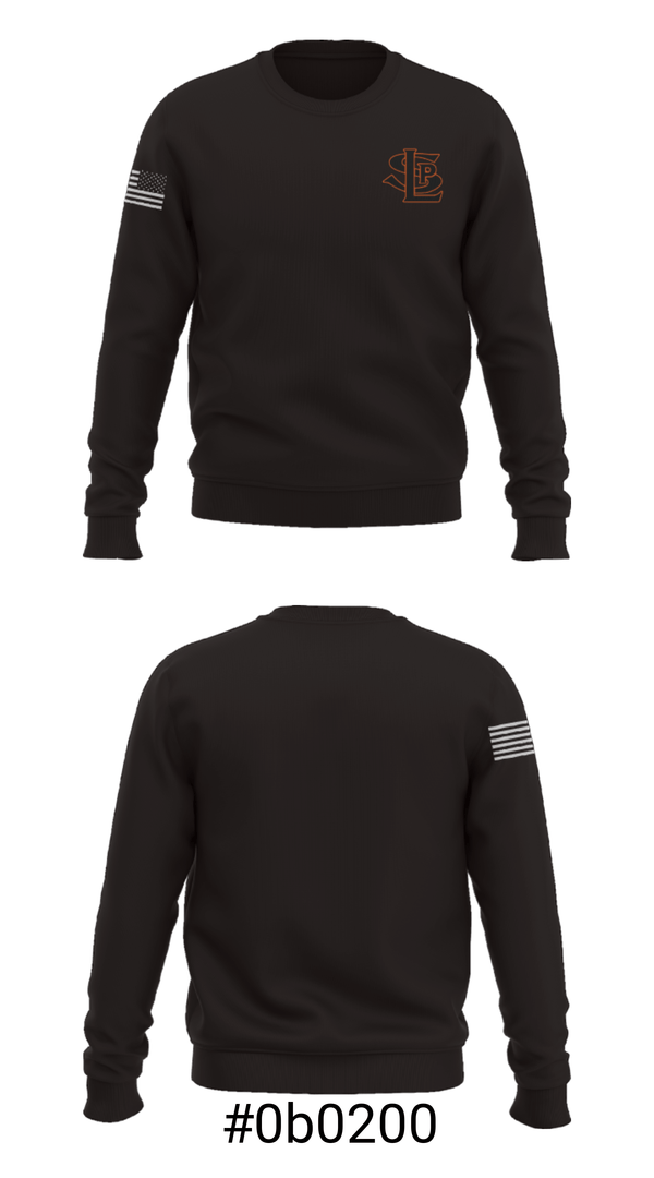 Crew Neck Sweatshirt, SLP High School Gymnastics, Spirit Store, Teamtime, Team time, sublimation, custom sports apparel, team uniforms, spirit wear, spiritwear, sports uniforms, custom shirts, team store, custom team store, fundraiser sports, apparel fundraiser