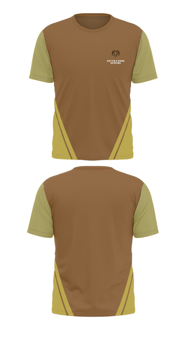 Short Sleeve Performance Shirt, Holt High School Wrestling, Wrestling, Teamtime, Team time, sublimation, custom sports apparel, team uniforms, spirit wear, spiritwear, sports uniforms, custom shirts, team store, custom team store, fundraiser sports, apparel fundraiser