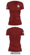 Ellicottville Central Middle School Basketball 75546804 Women's Short Sleeve V-neck Shirt - 21