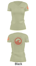 Full Foarce 4418872 Women's Short Sleeve V-neck Shirt - 14