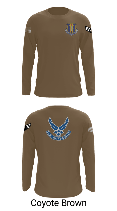 33rd Tactical Fighter Wing 38217245 Long Sleeve Performance Shirt - 11