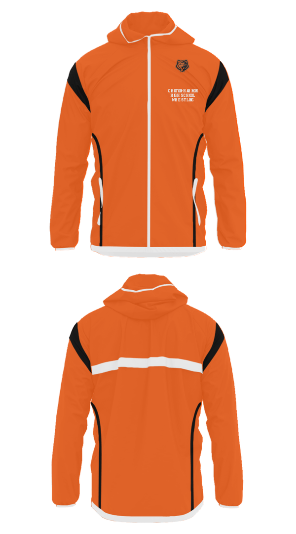 Windbreaker, Croton-Harmon High School Wrestling, Wrestling, Teamtime, Team time, sublimation, custom sports apparel, team uniforms, spirit wear, spiritwear, sports uniforms, custom shirts, team store, custom team store, fundraiser sports, apparel fundraiser