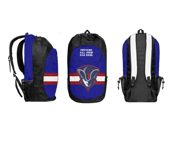 Gear Bag, Providence Hall Junior High School, Spirit Store, Teamtime, Team time, sublimation, custom sports apparel, team uniforms, spirit wear, spiritwear, sports uniforms, custom shirts, team store, custom team store, fundraiser sports, apparel fundraiser
