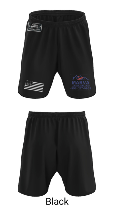 Marva Roofing 1081209 Athletic Shorts With Pockets - 8