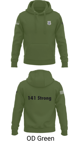 Hoodie, 141 Strong, Police, Teamtime, Team time, sublimation, custom sports apparel, team uniforms, spirit wear, spiritwear, sports uniforms, custom shirts, team store, custom team store, fundraiser sports, apparel fundraiser