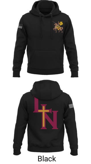 Hoodie, Lutheran North High School Basketball, Women's Basketball, Teamtime, Team time, sublimation, custom sports apparel, team uniforms, spirit wear, spiritwear, sports uniforms, custom shirts, team store, custom team store, fundraiser sports, apparel fundraiser