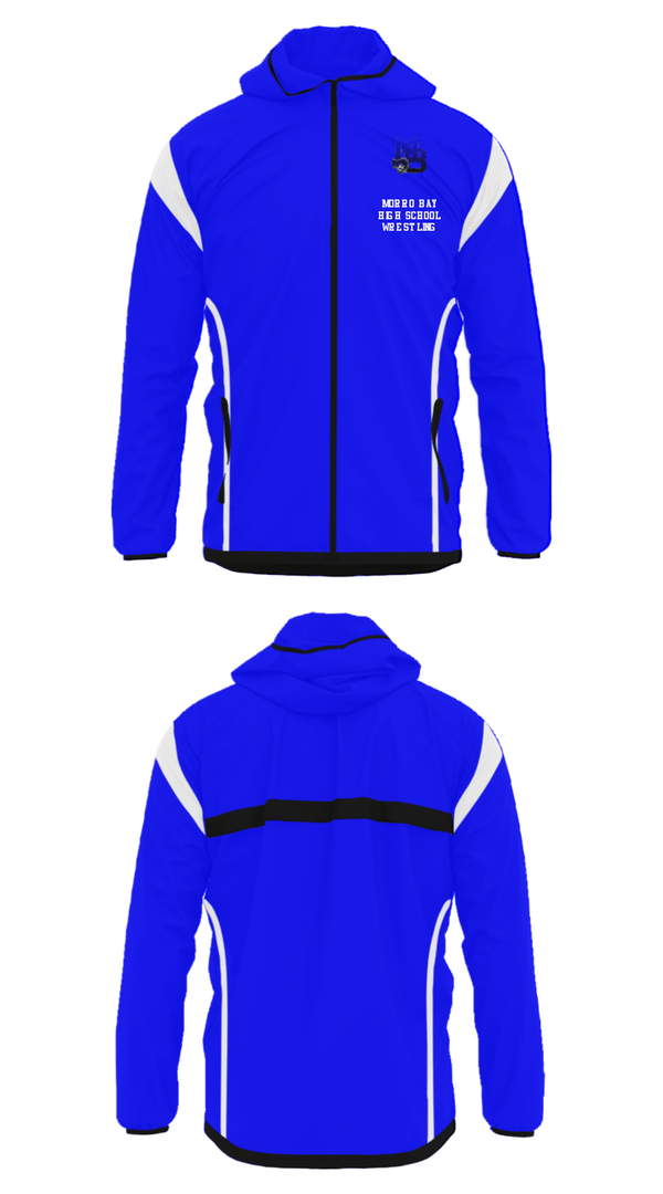 Windbreaker, Morro Bay High School Wrestling, Wrestling, Teamtime, Team time, sublimation, custom sports apparel, team uniforms, spirit wear, spiritwear, sports uniforms, custom shirts, team store, custom team store, fundraiser sports, apparel fundraiser