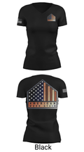 American Wood Stain 64008333 Women's Short Sleeve V-neck Shirt - 14