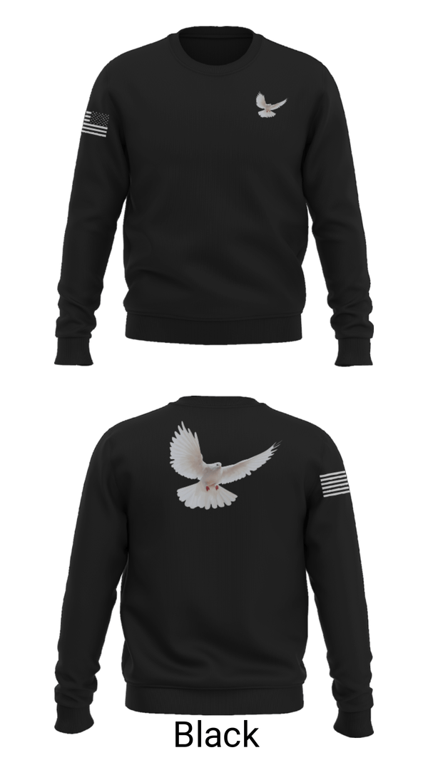 Crew Neck Sweatshirt, EL SHAMAH CAREEL SHAMAH CARE, , Teamtime, Team time, sublimation, custom sports apparel, team uniforms, spirit wear, spiritwear, sports uniforms, custom shirts, team store, custom team store, fundraiser sports, apparel fundraiser