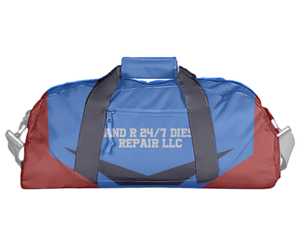 Duffle Bag, R and R 24/7 Diesel Repair LLC, , Teamtime, Team time, sublimation, custom sports apparel, team uniforms, spirit wear, spiritwear, sports uniforms, custom shirts, team store, custom team store, fundraiser sports, apparel fundraiser